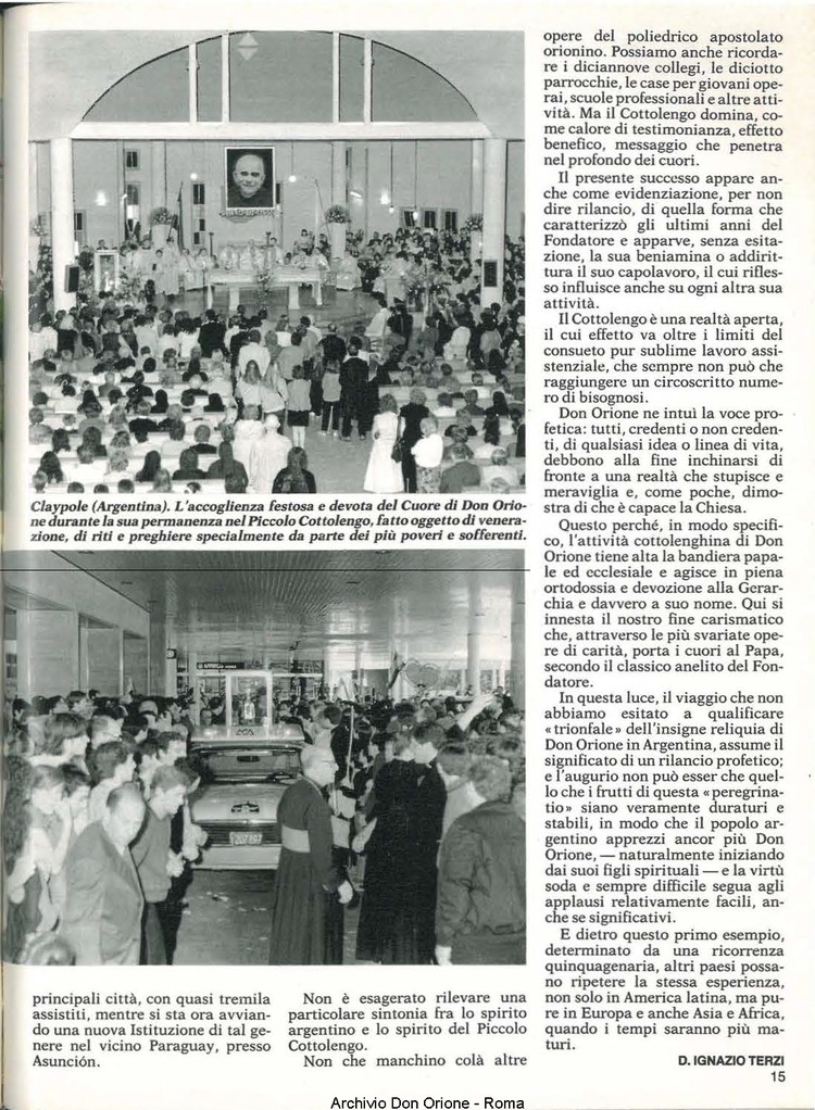 Don Orione, 80, 09, 01-11-1985, pagina 15