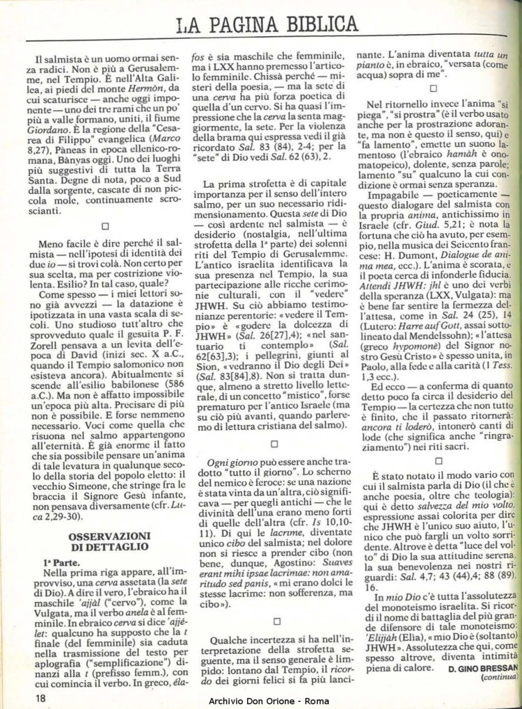 Don Orione, 80, 09, 01-11-1985, pagina 18