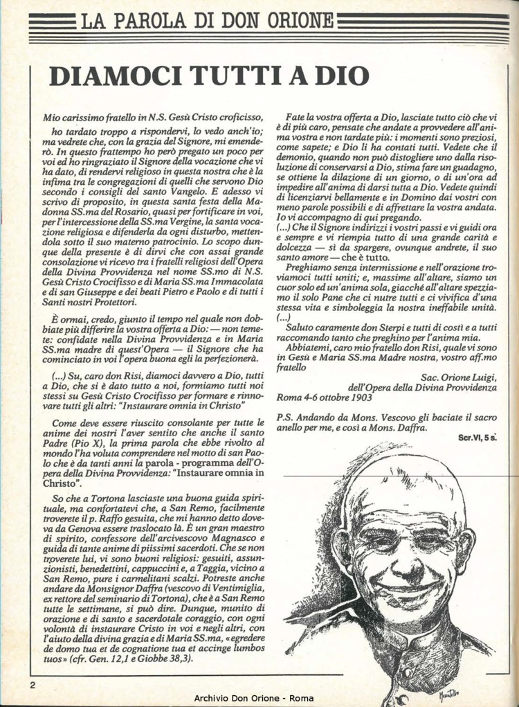 Don Orione, 80, 10, 01-12-1985, pagina 2