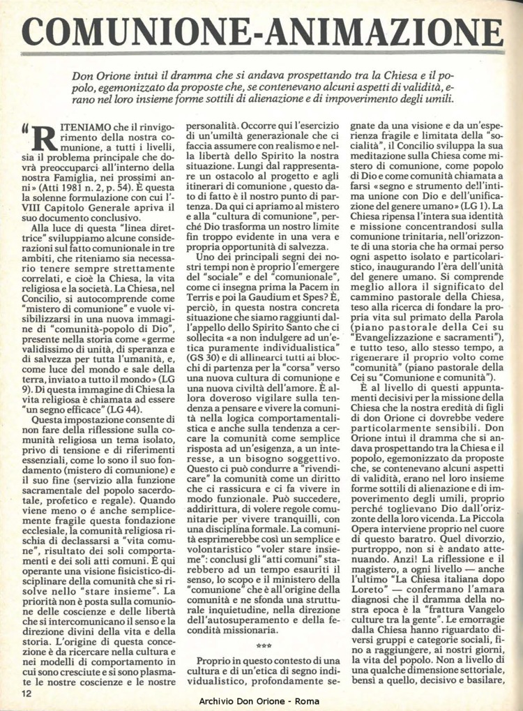 Don Orione, 80, 10, 01-12-1985, pagina 12