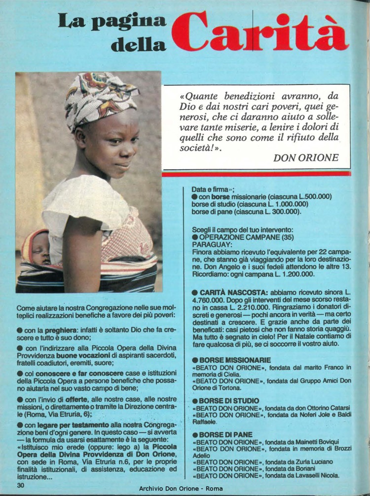 Don Orione, 80, 10, 01-12-1985, pagina 30