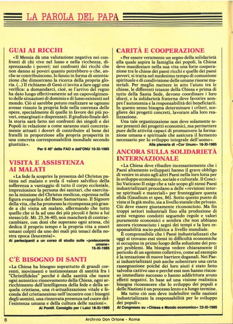 Don Orione, 81, 01, 01-01-1986, pagina 6
