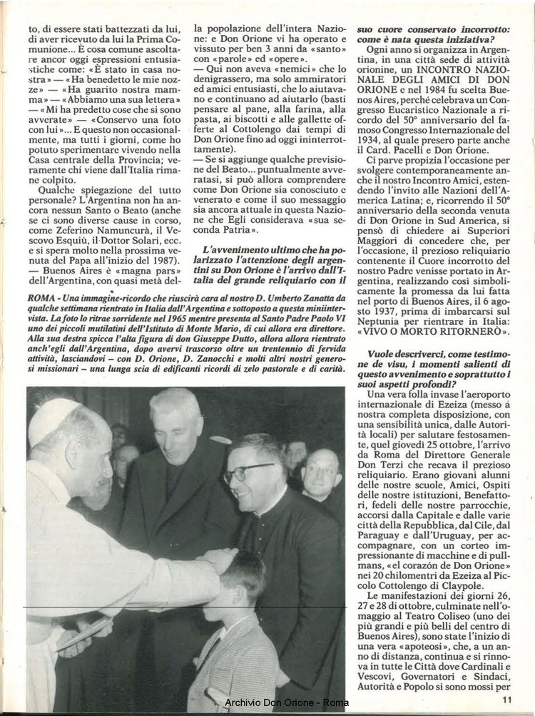 Don Orione, 81, 01, 01-01-1986, pagina 11