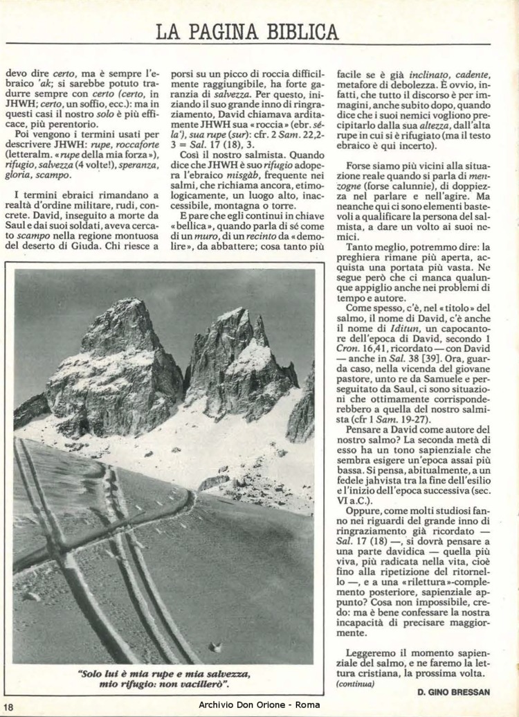 Don Orione, 81, 01, 01-01-1986, pagina 18