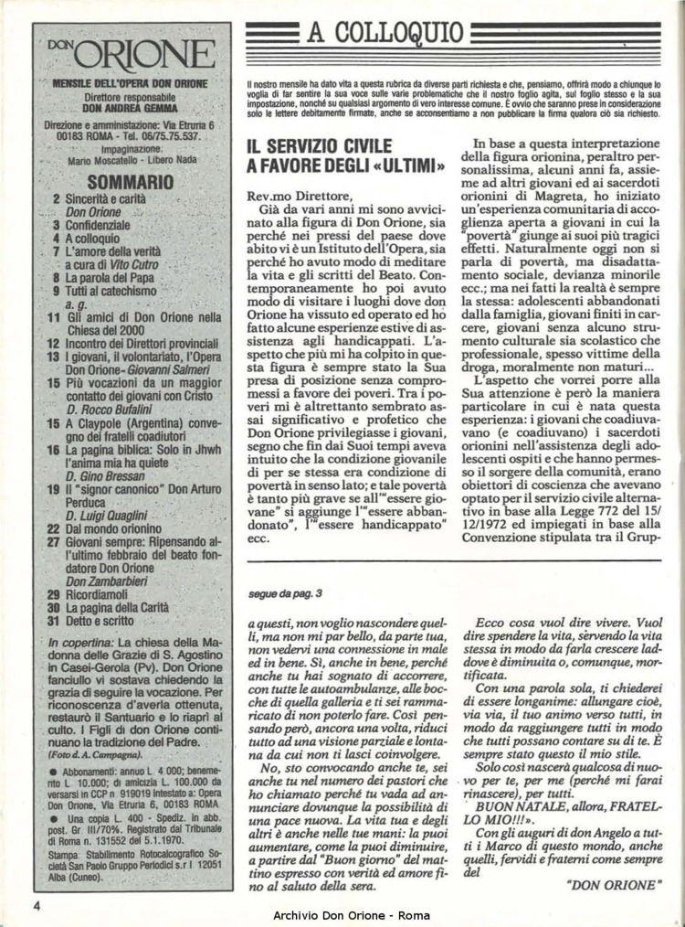 Don Orione, 81, 02, 01-02-1986, pagina 4