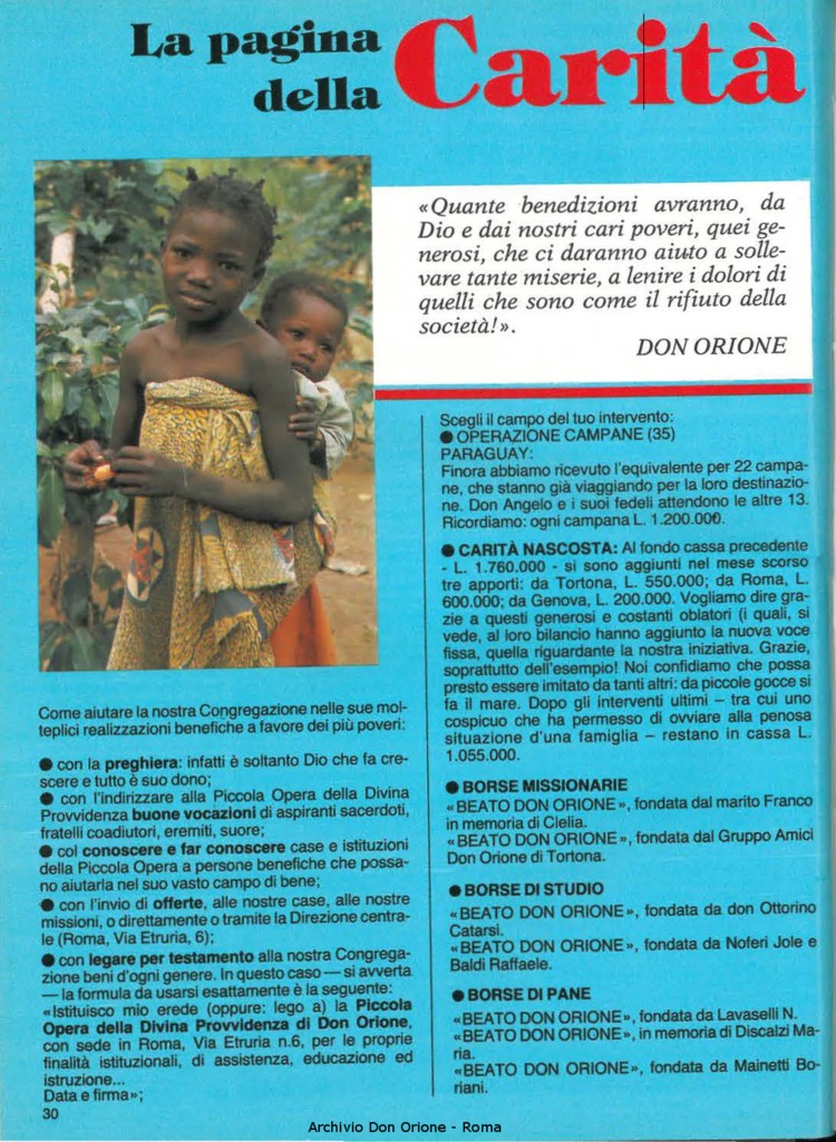 Don Orione, 81, 02, 01-02-1986, pagina 30