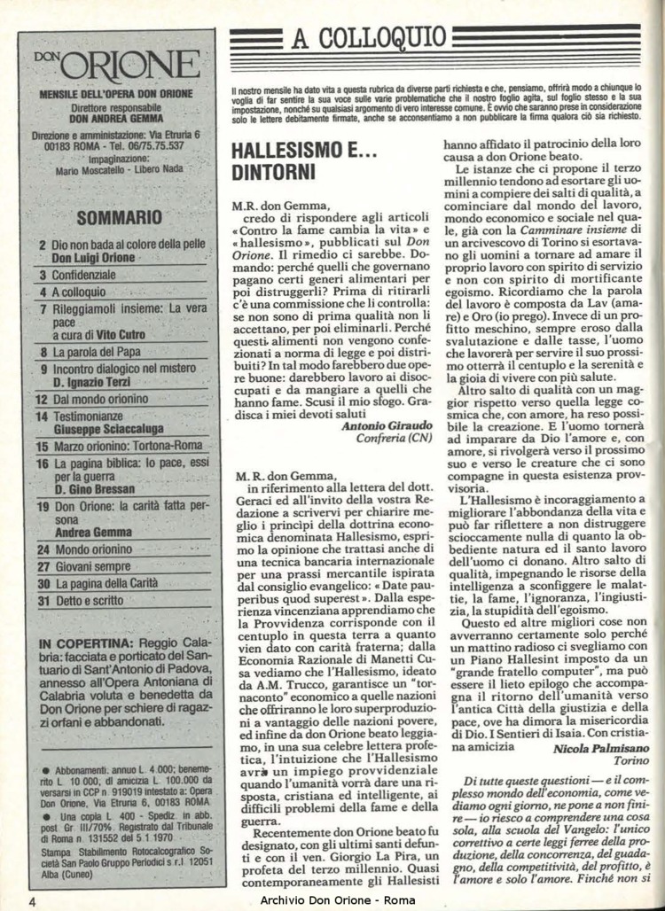 Don Orione, 81, 03, 01-03-1986, pagina 4