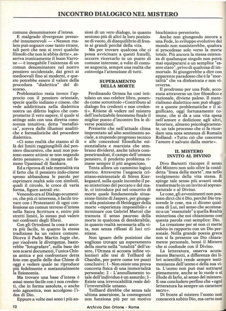 Don Orione, 81, 03, 01-03-1986, pagina 10