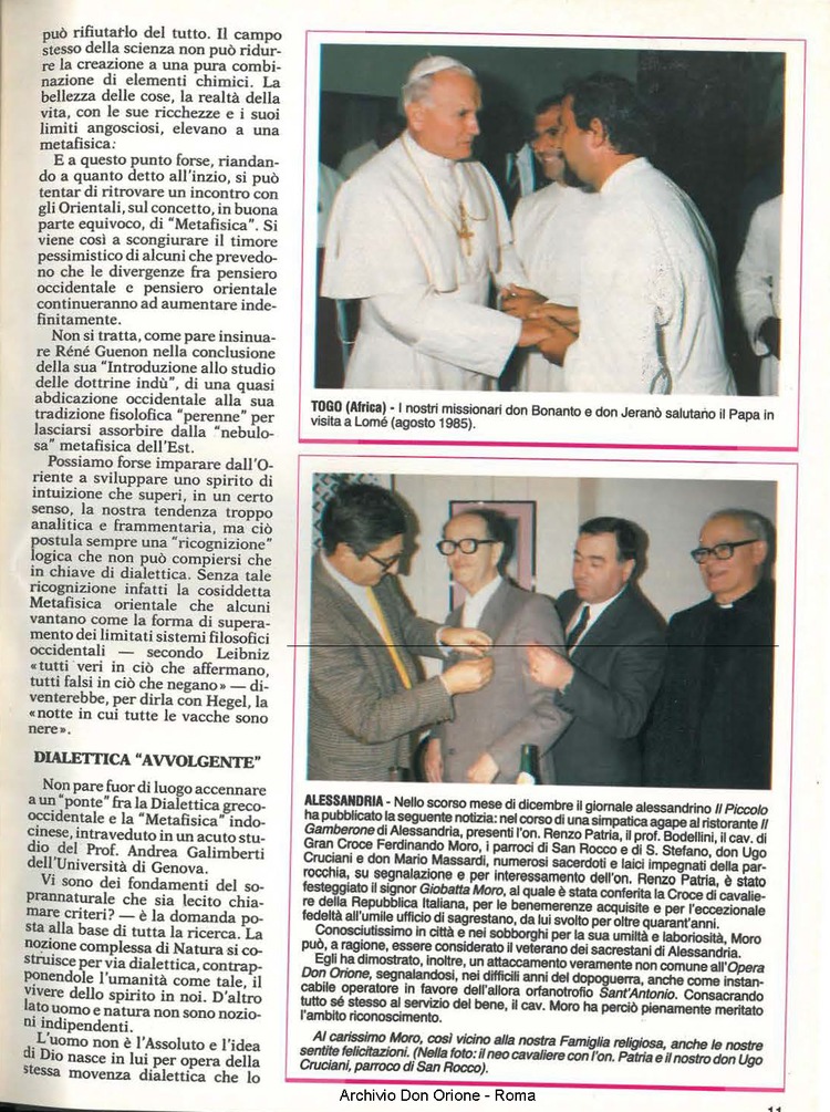 Don Orione, 81, 03, 01-03-1986, pagina 11