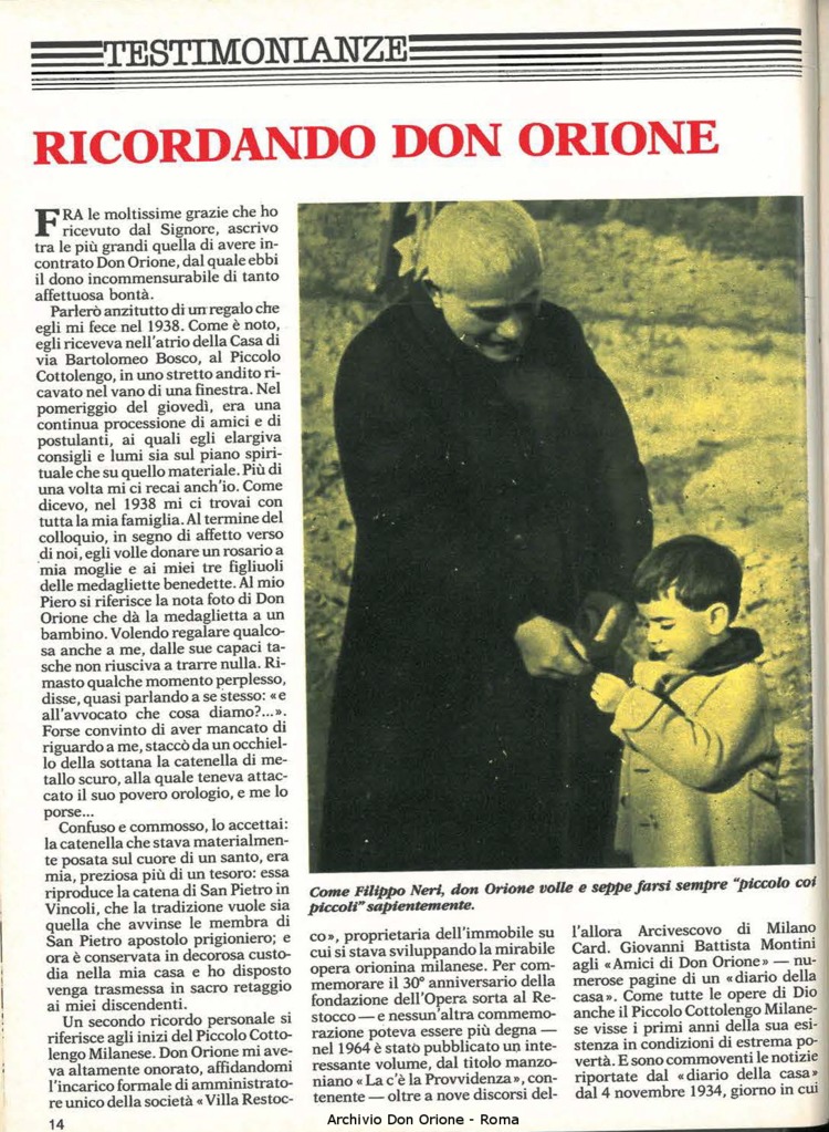 Don Orione, 81, 03, 01-03-1986, pagina 14