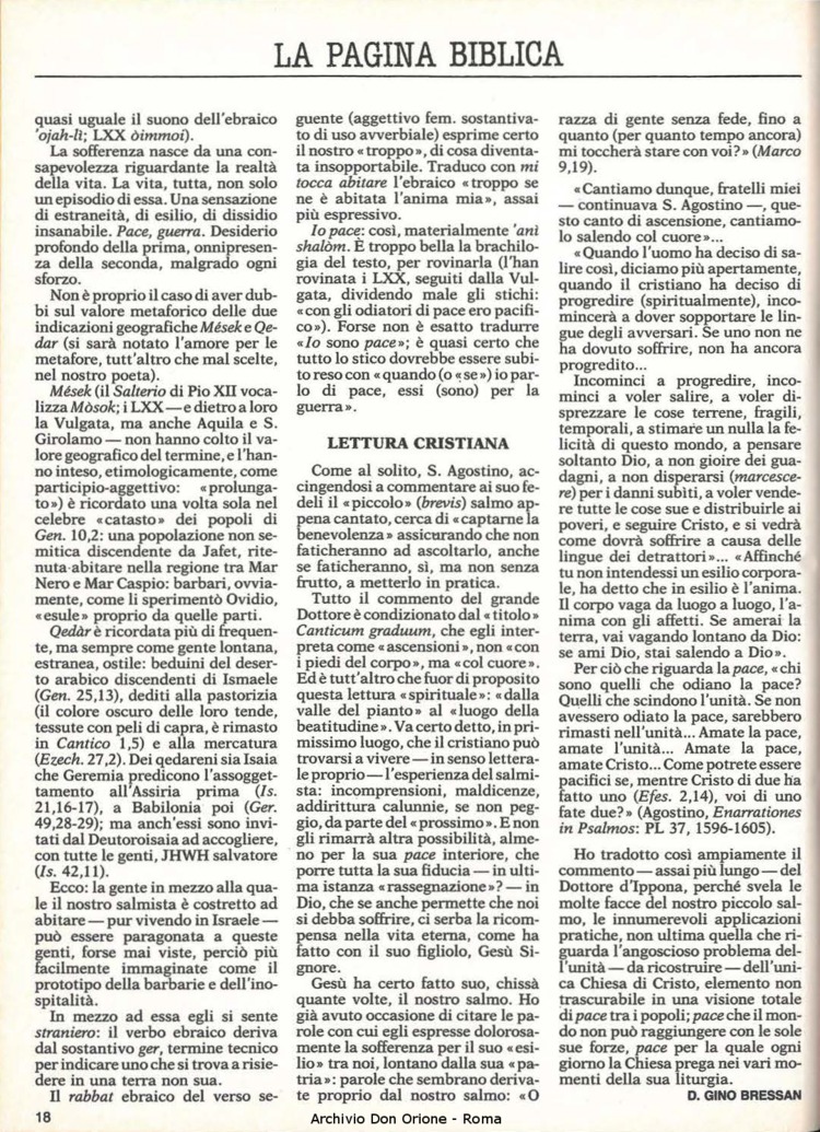 Don Orione, 81, 03, 01-03-1986, pagina 18
