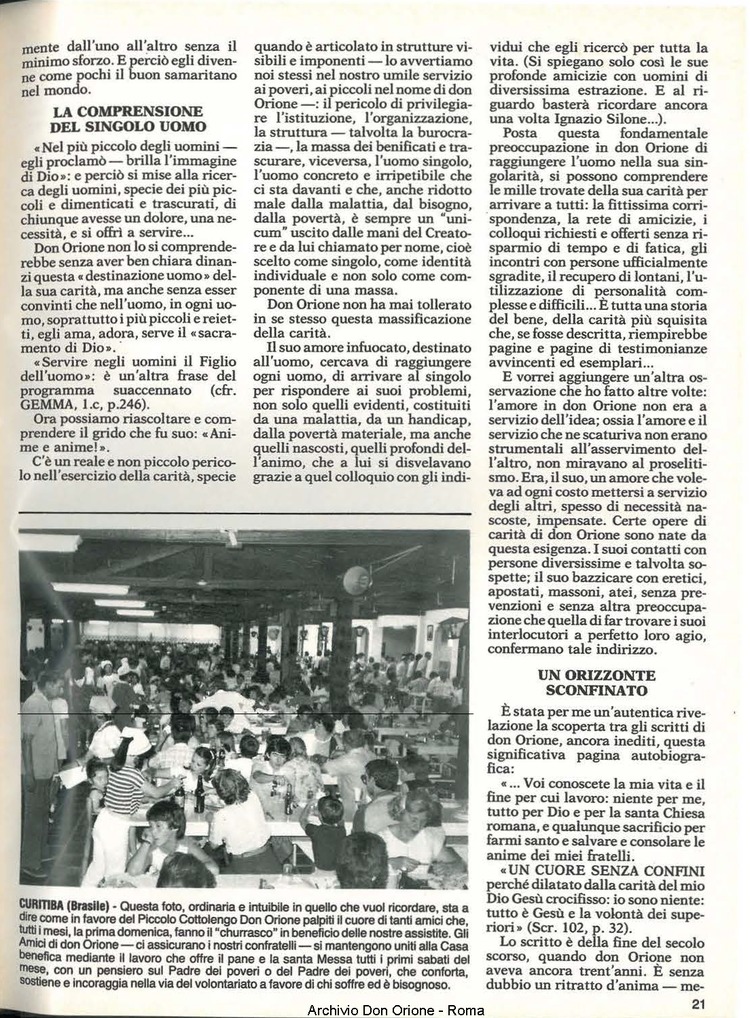 Don Orione, 81, 03, 01-03-1986, pagina 21