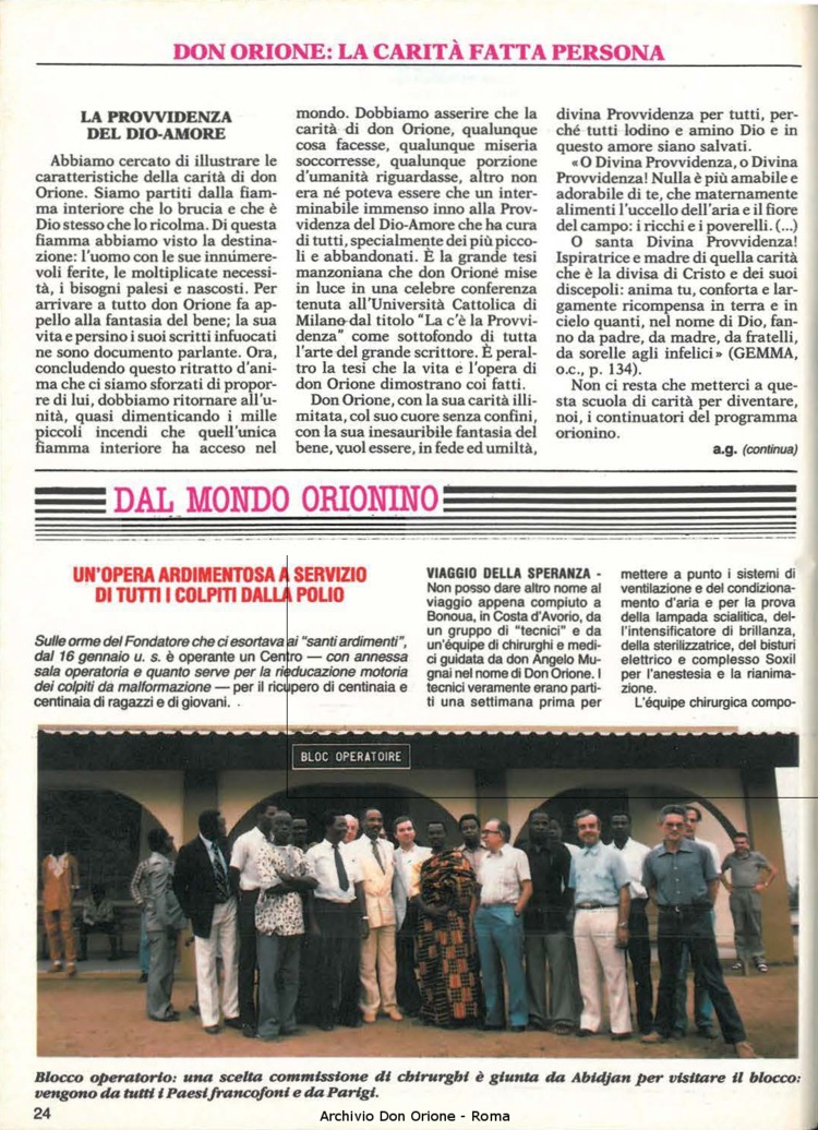 Don Orione, 81, 03, 01-03-1986, pagina 24