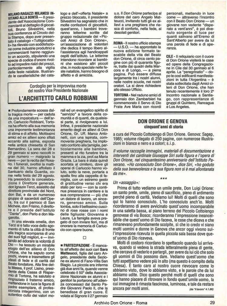 Don Orione, 81, 03, 01-03-1986, pagina 29