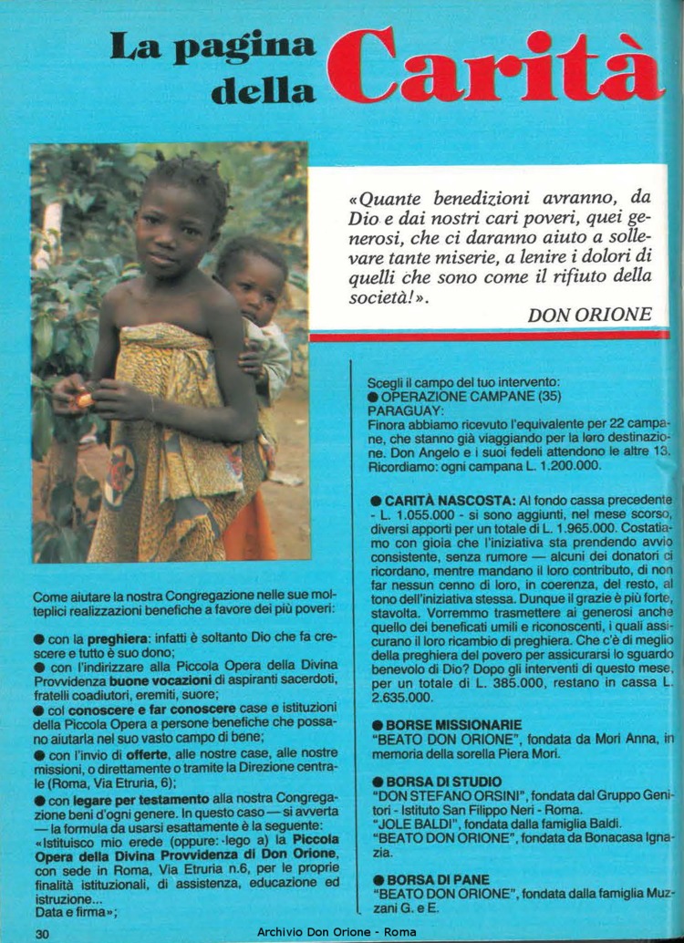 Don Orione, 81, 03, 01-03-1986, pagina 30