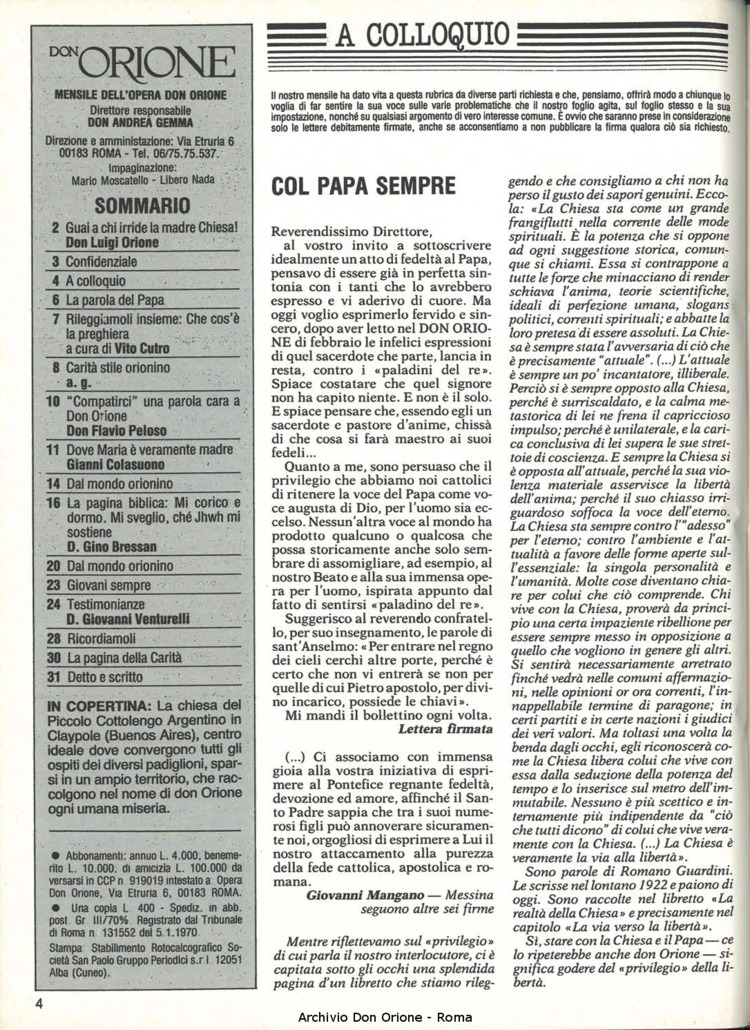 Don Orione, 81, 04, 01-04-1986, pagina 4