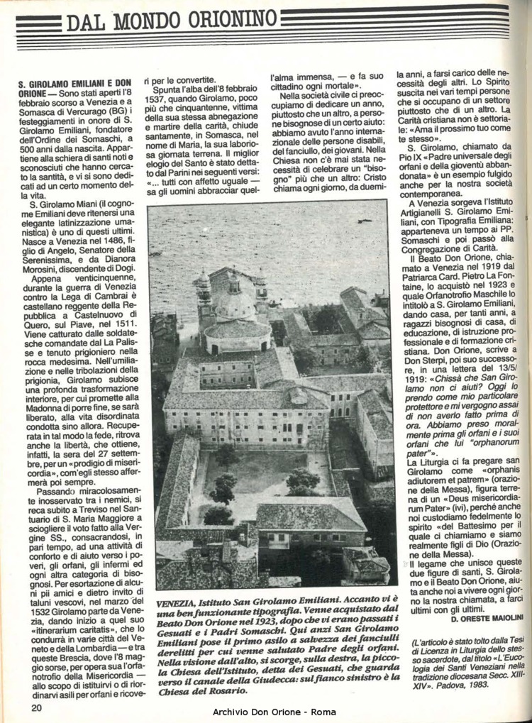 Don Orione, 81, 04, 01-04-1986, pagina 20