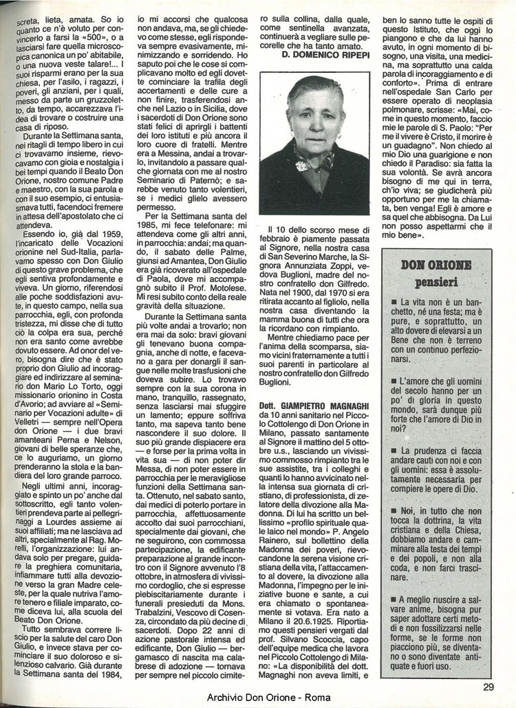 Don Orione, 81, 04, 01-04-1986, pagina 29