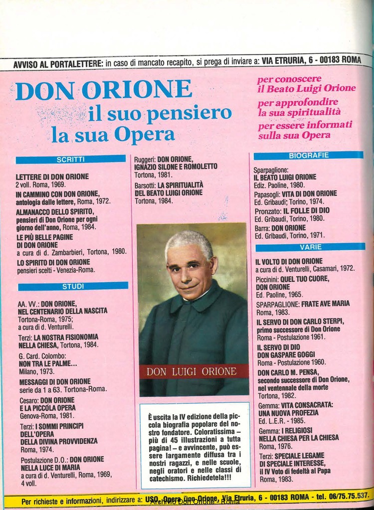Don Orione, 81, 04, 01-04-1986, pagina 32