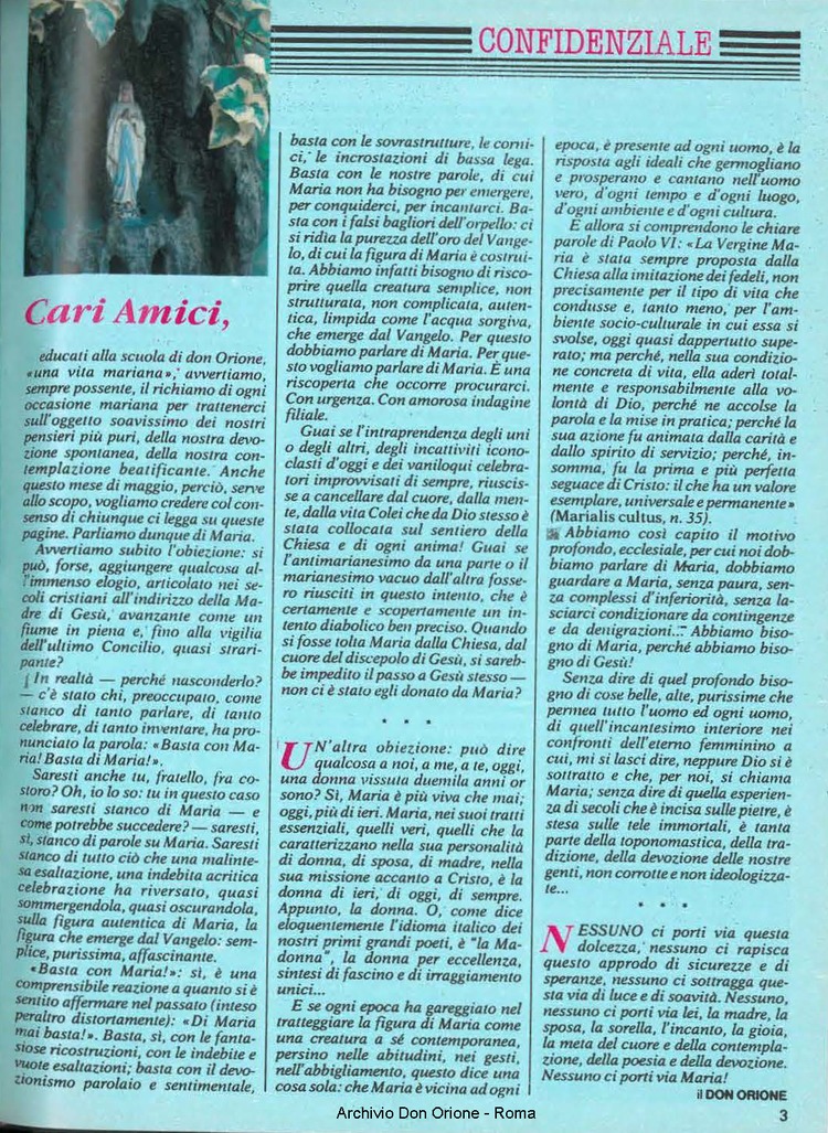 Don Orione, 81, 05, 01-05-1986, pagina 3