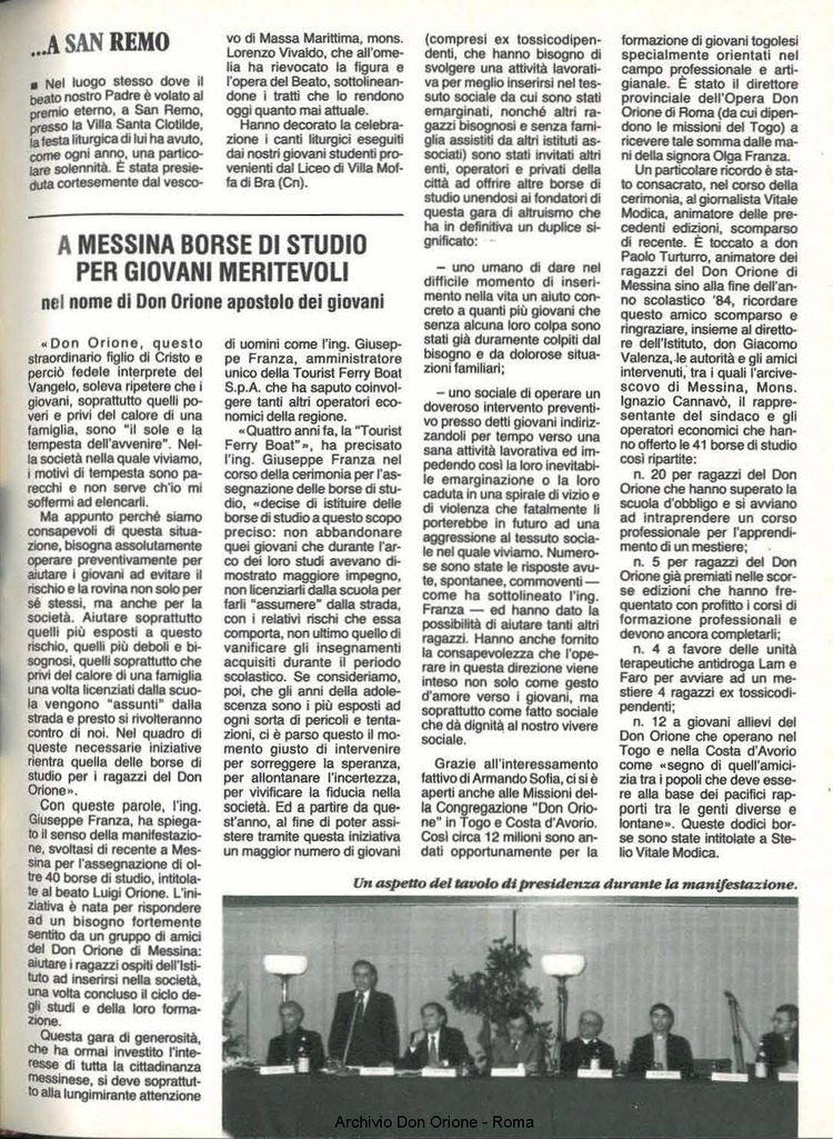 Don Orione, 81, 05, 01-05-1986, pagina 21