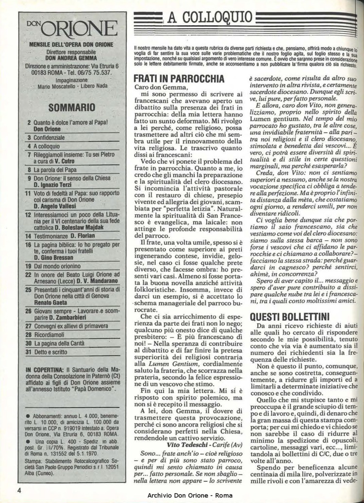 Don Orione, 81, 06, 01-06-1986, pagina 4