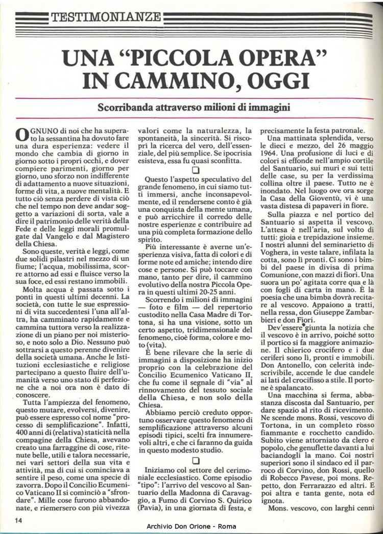 Don Orione, 81, 06, 01-06-1986, pagina 14