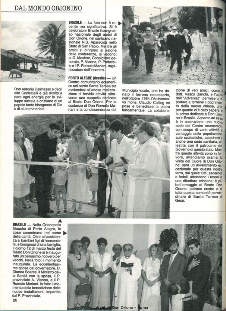 Don Orione, 81, 06, 01-06-1986, pagina 20