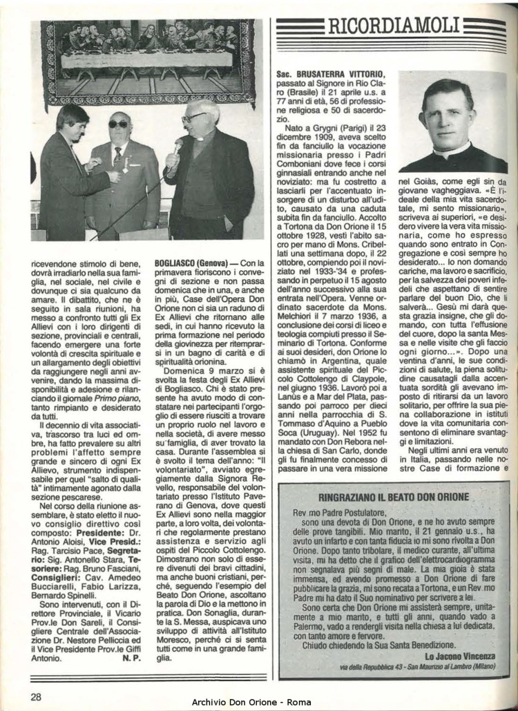 Don Orione, 81, 06, 01-06-1986, pagina 28
