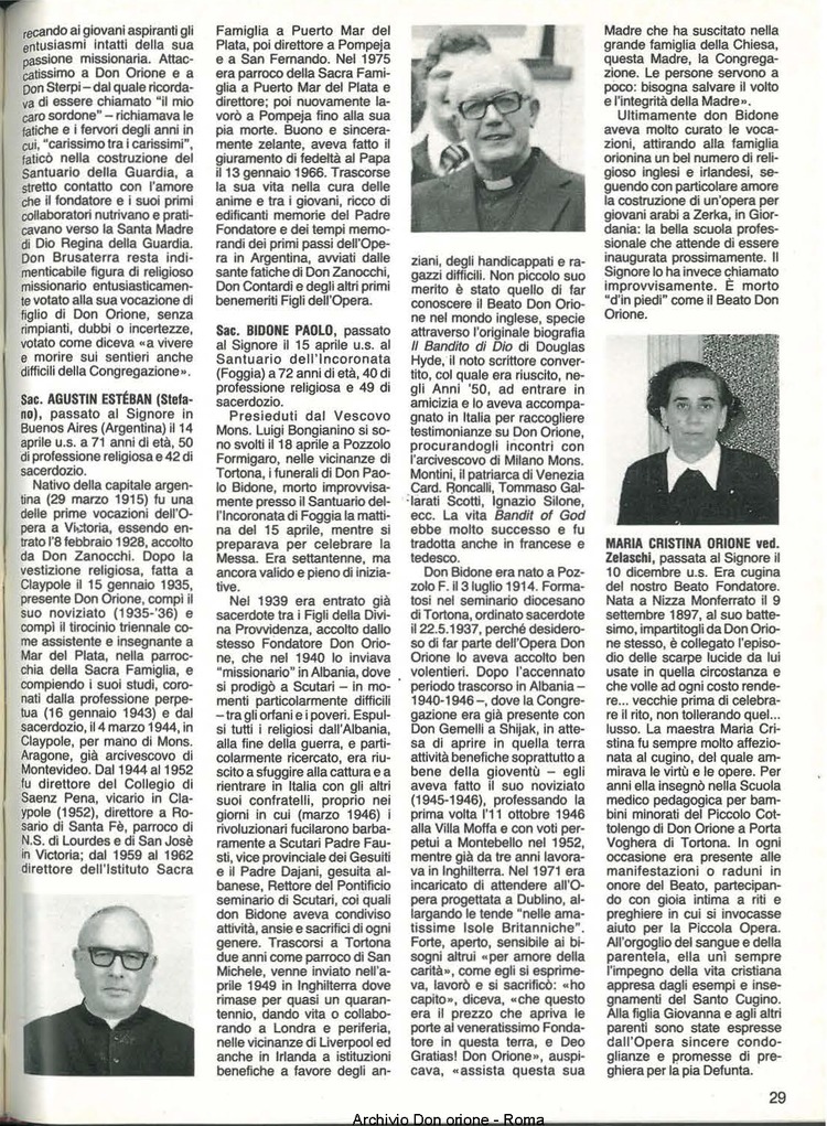 Don Orione, 81, 06, 01-06-1986, pagina 29