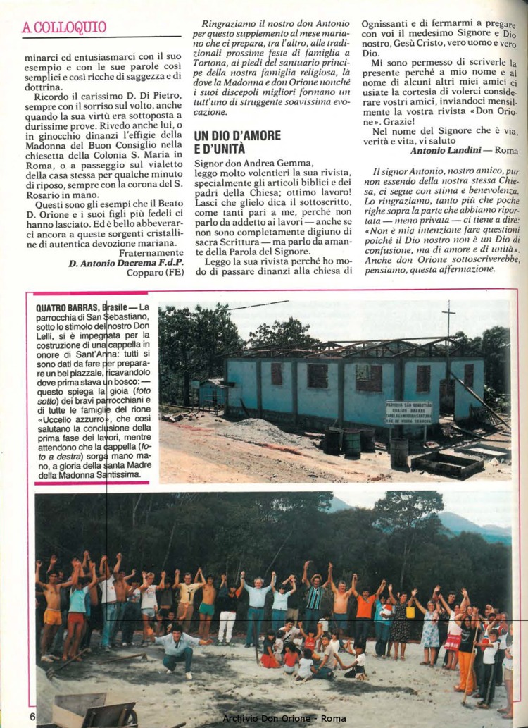 Don Orione, 81, 07, 01-07-1986, pagina 6