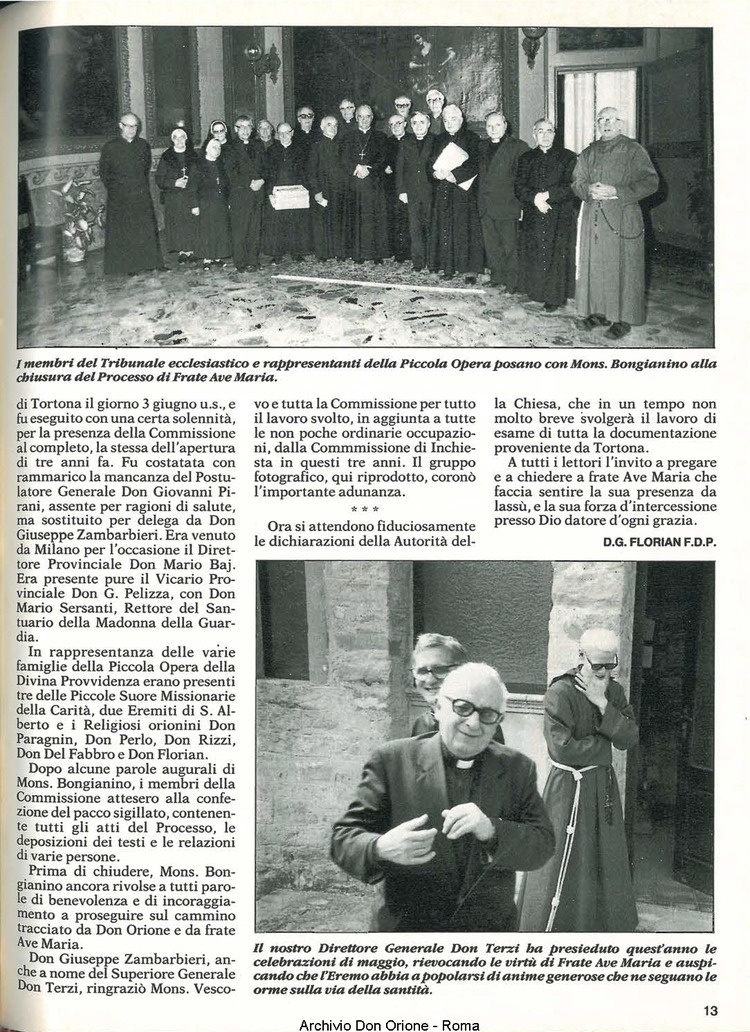 Don Orione, 81, 07, 01-07-1986, pagina 13