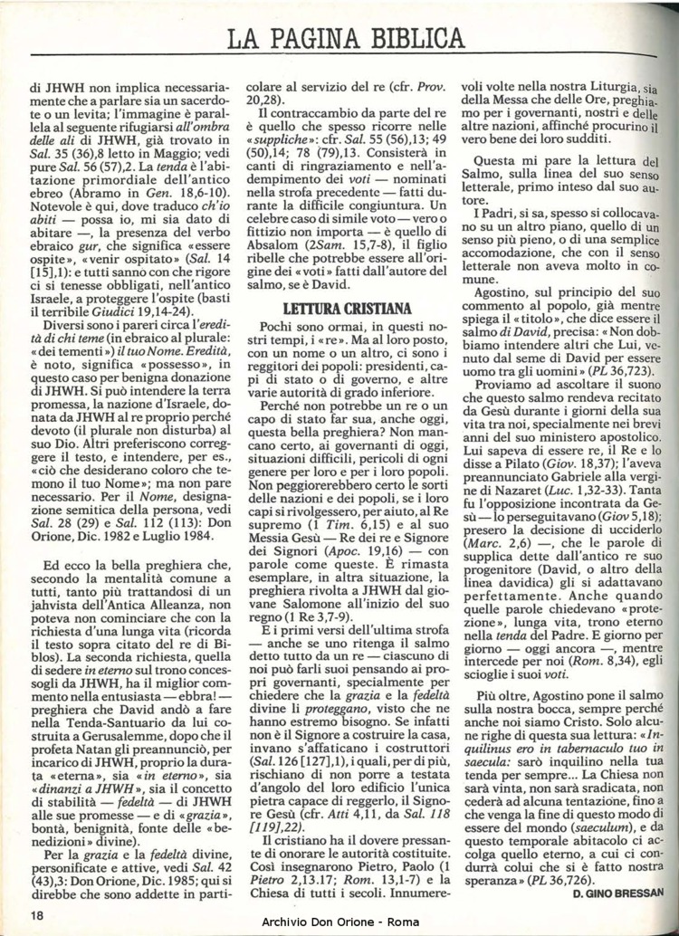 Don Orione, 81, 07, 01-07-1986, pagina 18