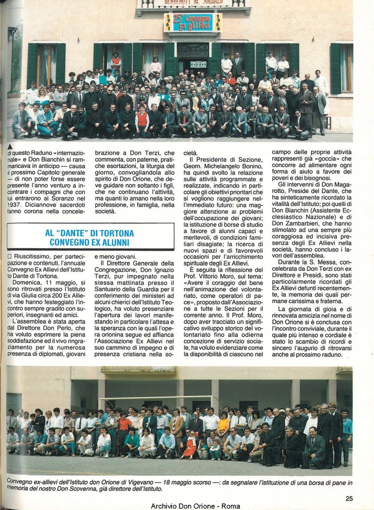Don Orione, 81, 07, 01-07-1986, pagina 25