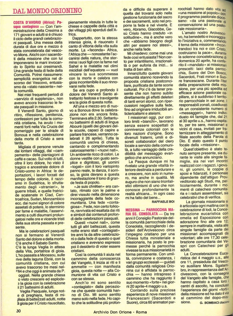 Don Orione, 81, 07, 01-07-1986, pagina 30