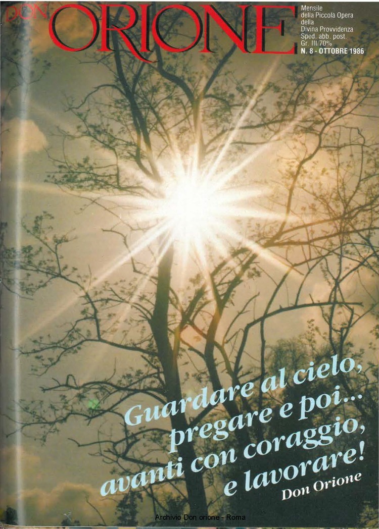 Don Orione, 81, 08, 01-10-1986, pagina 1
