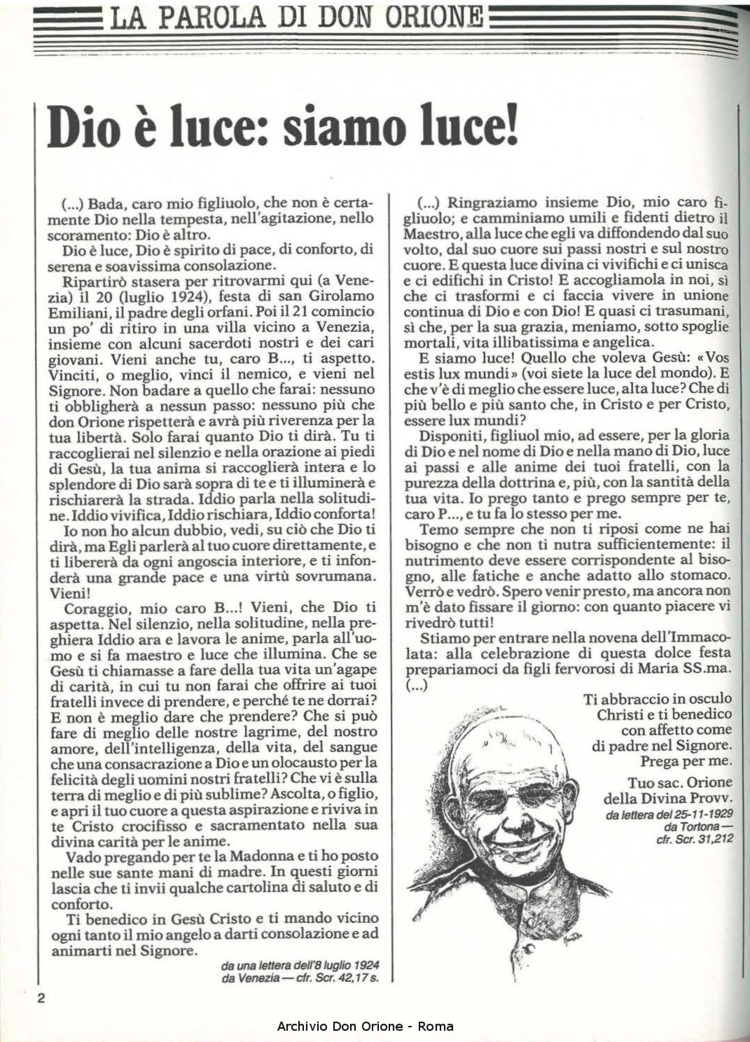 Don Orione, 81, 08, 01-10-1986, pagina 2