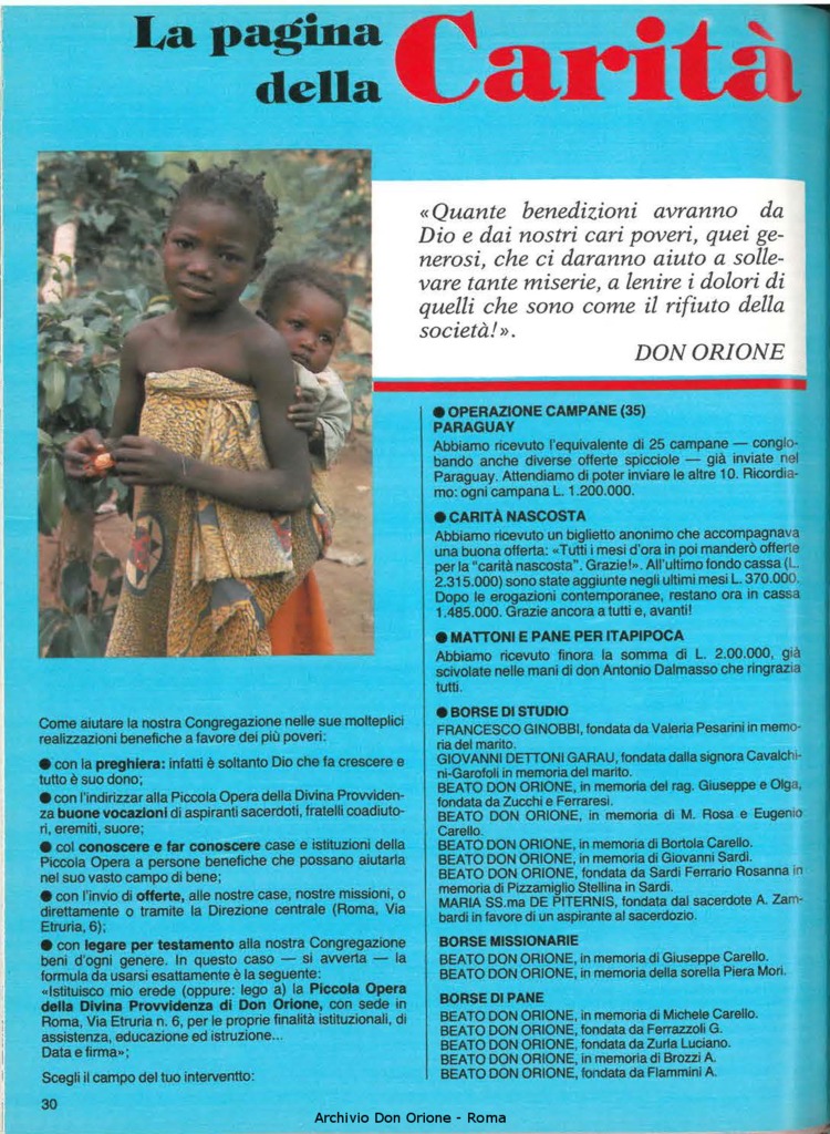 Don Orione, 81, 08, 01-10-1986, pagina 30
