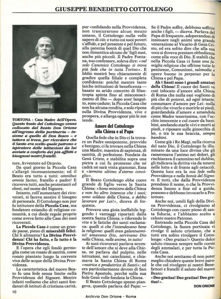Don Orione, 81, 09, 01-11-1986, pagina 10
