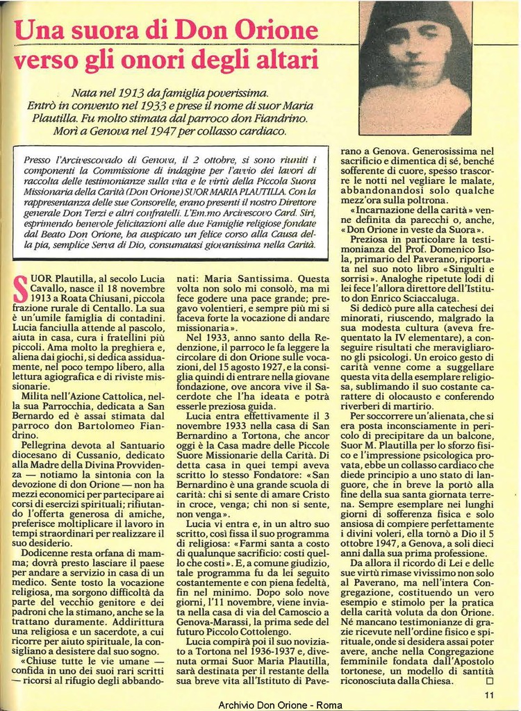 Don Orione, 81, 09, 01-11-1986, pagina 11