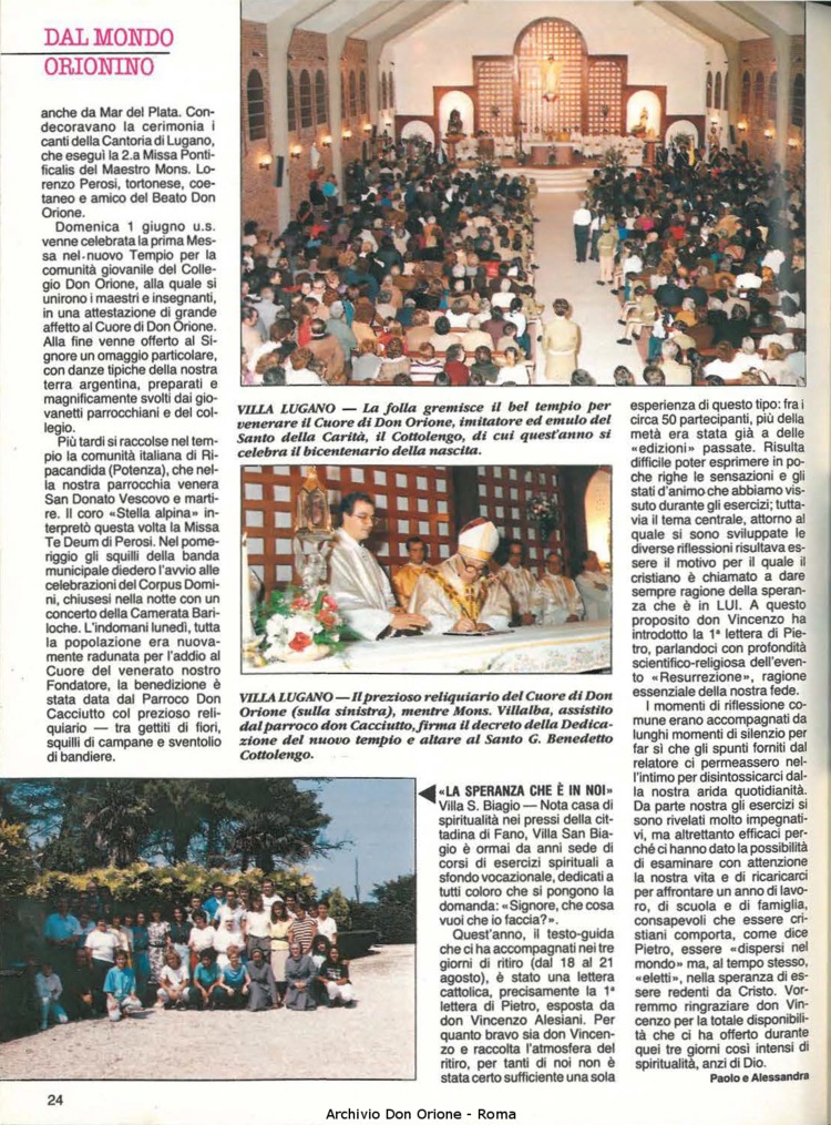 Don Orione, 81, 09, 01-11-1986, pagina 24