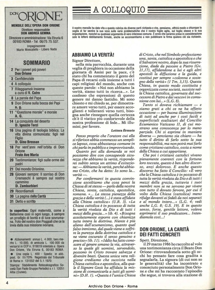 Don Orione, 81, 10, 01-12-1986, pagina 4