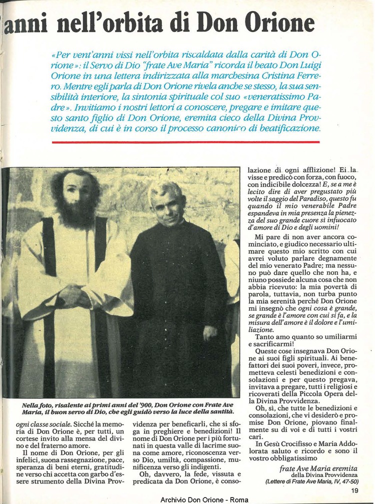 Don Orione, 81, 10, 01-12-1986, pagina 19