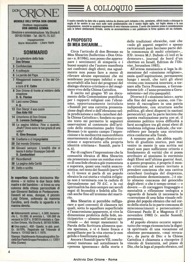 Don Orione, 82, 01, 01-01-1987, pagina 2