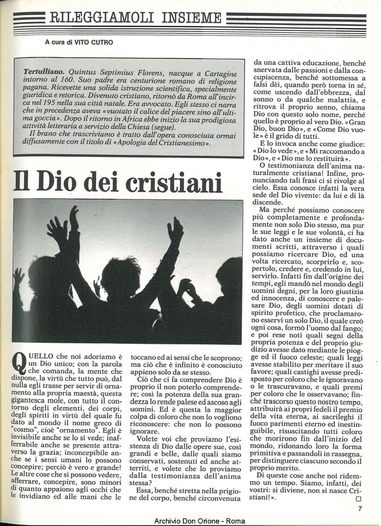 Don Orione, 82, 01, 01-01-1987, pagina 5