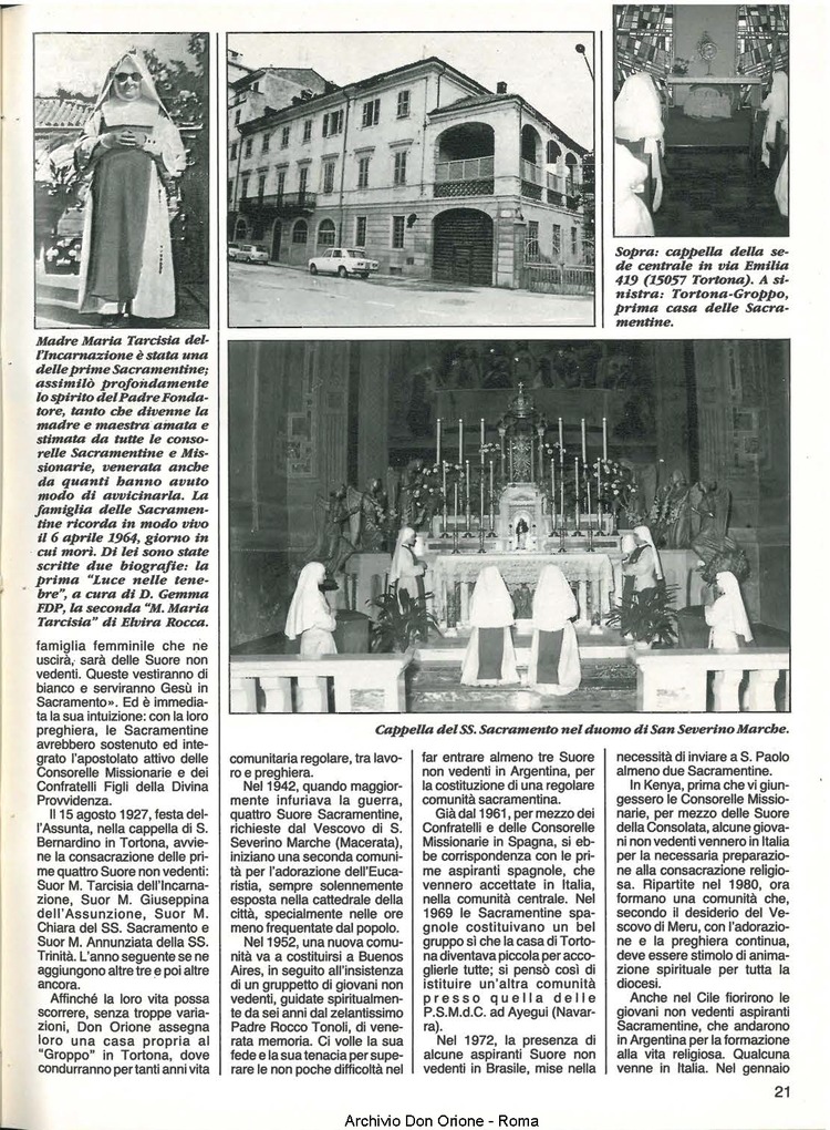 Don Orione, 82, 01, 01-01-1987, pagina 19
