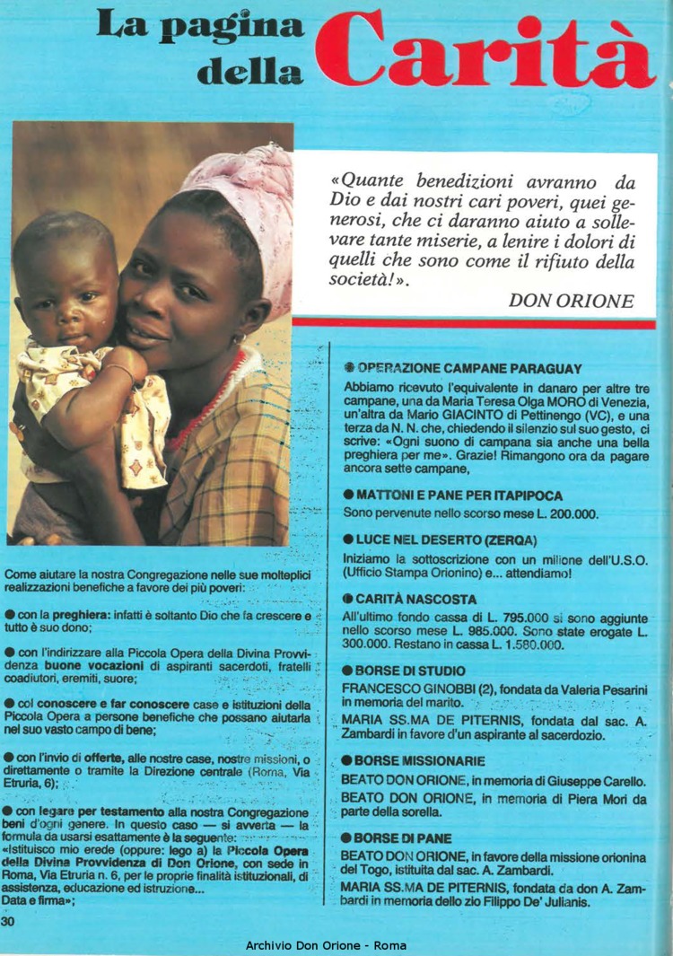 Don Orione, 82, 01, 01-01-1987, pagina 28