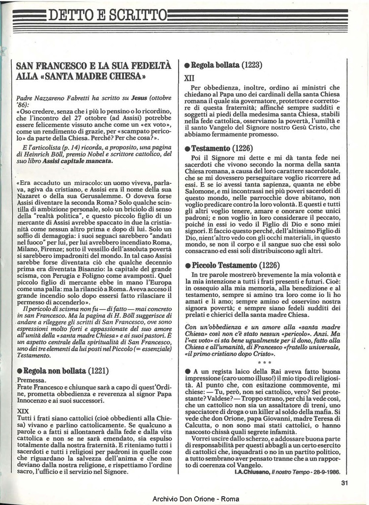 Don Orione, 82, 01, 01-01-1987, pagina 29