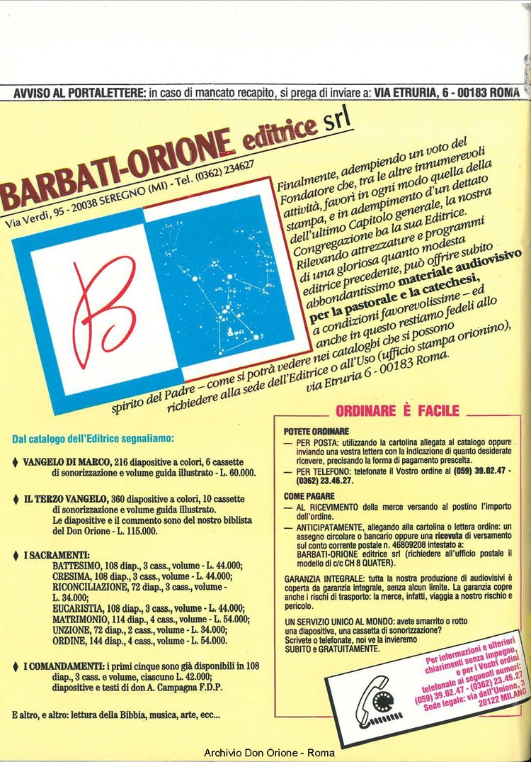 Don Orione, 82, 01, 01-01-1987, pagina 30