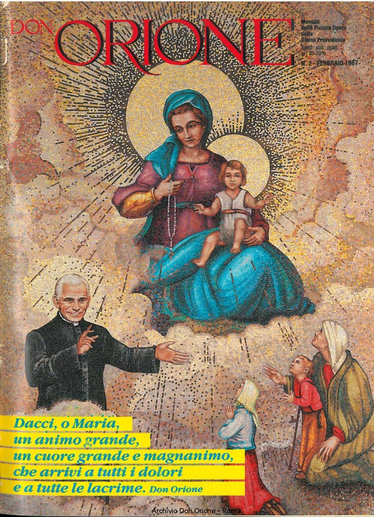Don Orione, 82, 02, 01-02-1987, pagina 1